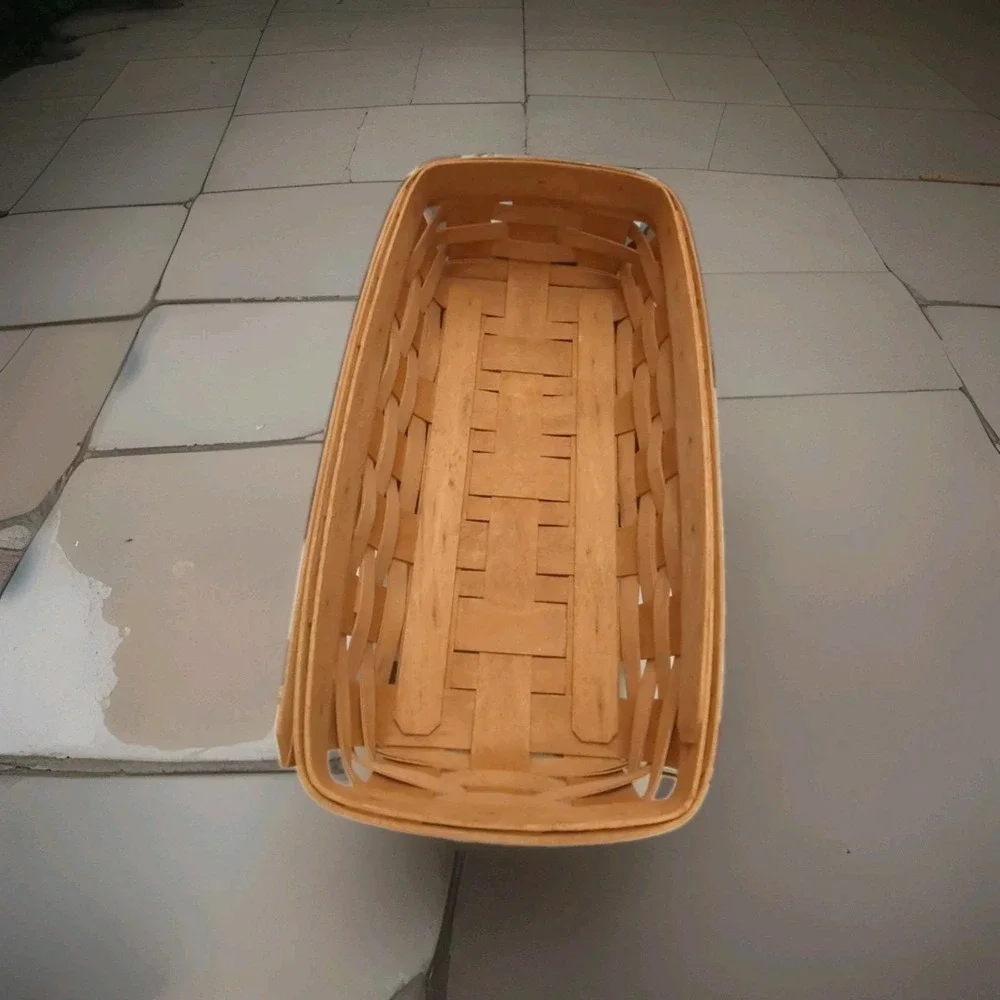 Handwoven‎ Longaberger Basket 1990 (Dresden Ohio USA)